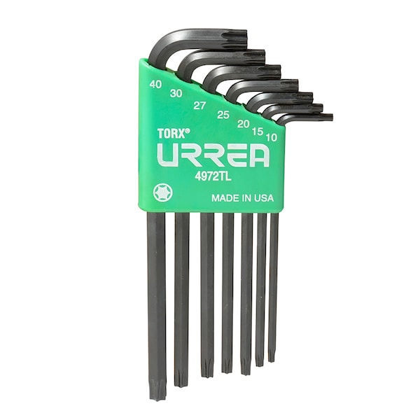 Long Torx key set 7Pc